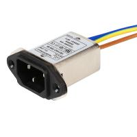 YB11A2-10A-W IEC Filtre d'entrée Filtre de sortie de ligne électrique Filtre de bruit pour équipement médical