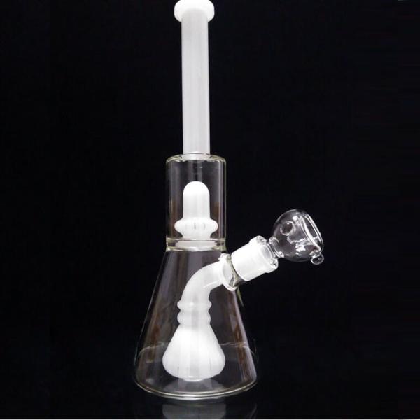 Heady Unique Scientific Glass Bong With 18mm Bowl Perc Glass Water Pipe
