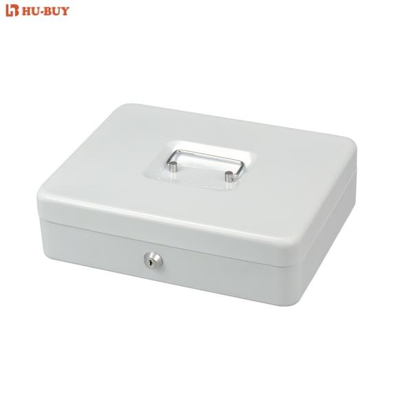 12 Inch Wear Resistant 5 Compartment Coin Storage Money Safe With Key Lock