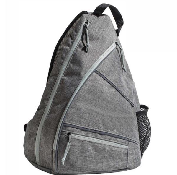Waterproof Pickleball Sling Bag Custom For Sports / Tennis Racquet