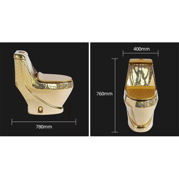 Пол - установленный топить 3L/6L Commode туалета шара туалета Ванная комната ODM цельный керамический