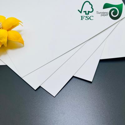 Carton-boîte FBB couché lisse une face pour cartons d'invitation FSC SGS