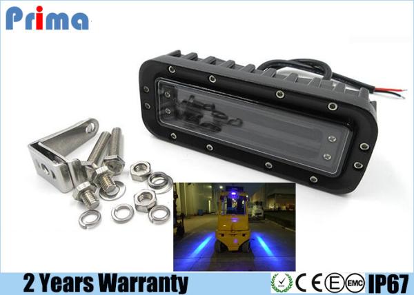 18W Forklift Warning Lights Arrow Blue Danger Area Warning Safety Light For Forklift