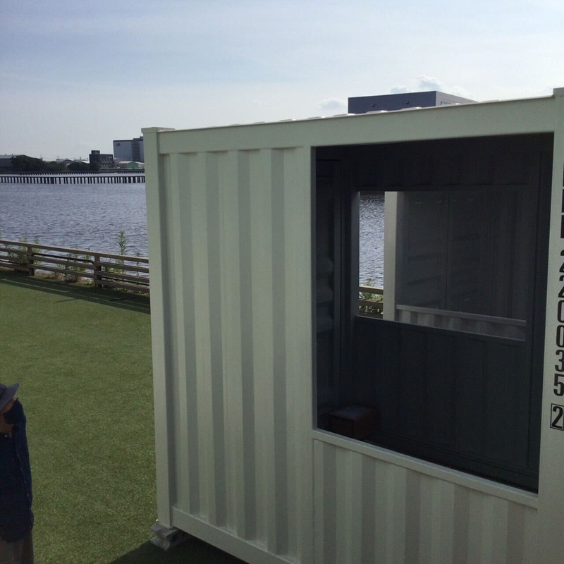 10HC High Durability Customizable Outdoor Kiosk Fast Build Steel Frame Modular Container Houses Prefab Container Shops Coffee