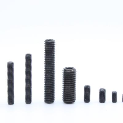 DIN Standard M2 M3 M4 M6 M8 M10 parafuso de conjunto de aço com acabamento de óxido negro e tomada hexagonal
