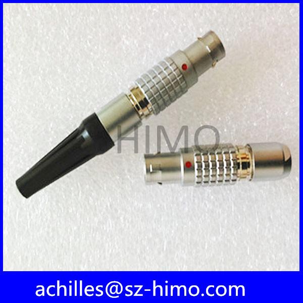 mini FGG.1B.302.CLAD 2 pin lemo plug adaptor