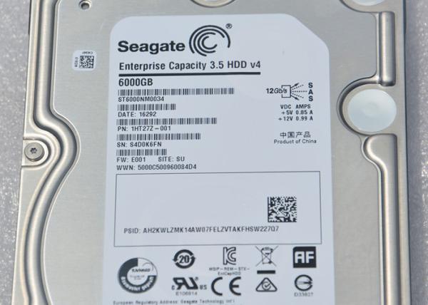 6T ST6000NM0034 SAS Seagate Hard Disk 3.5 Size 7.2K 6G Superior Data Integrity