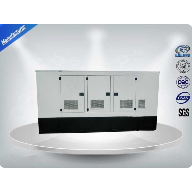 200kva Emergency Low Fuel Enclosed Silent Generator For Building Perkins 1106A-70TAG4 Engine