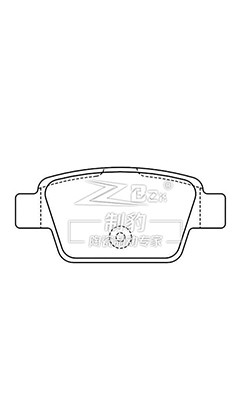 2006 Fiat Bravo 1.4T BOS Braking System Front Brake Pads 7 736 227 1