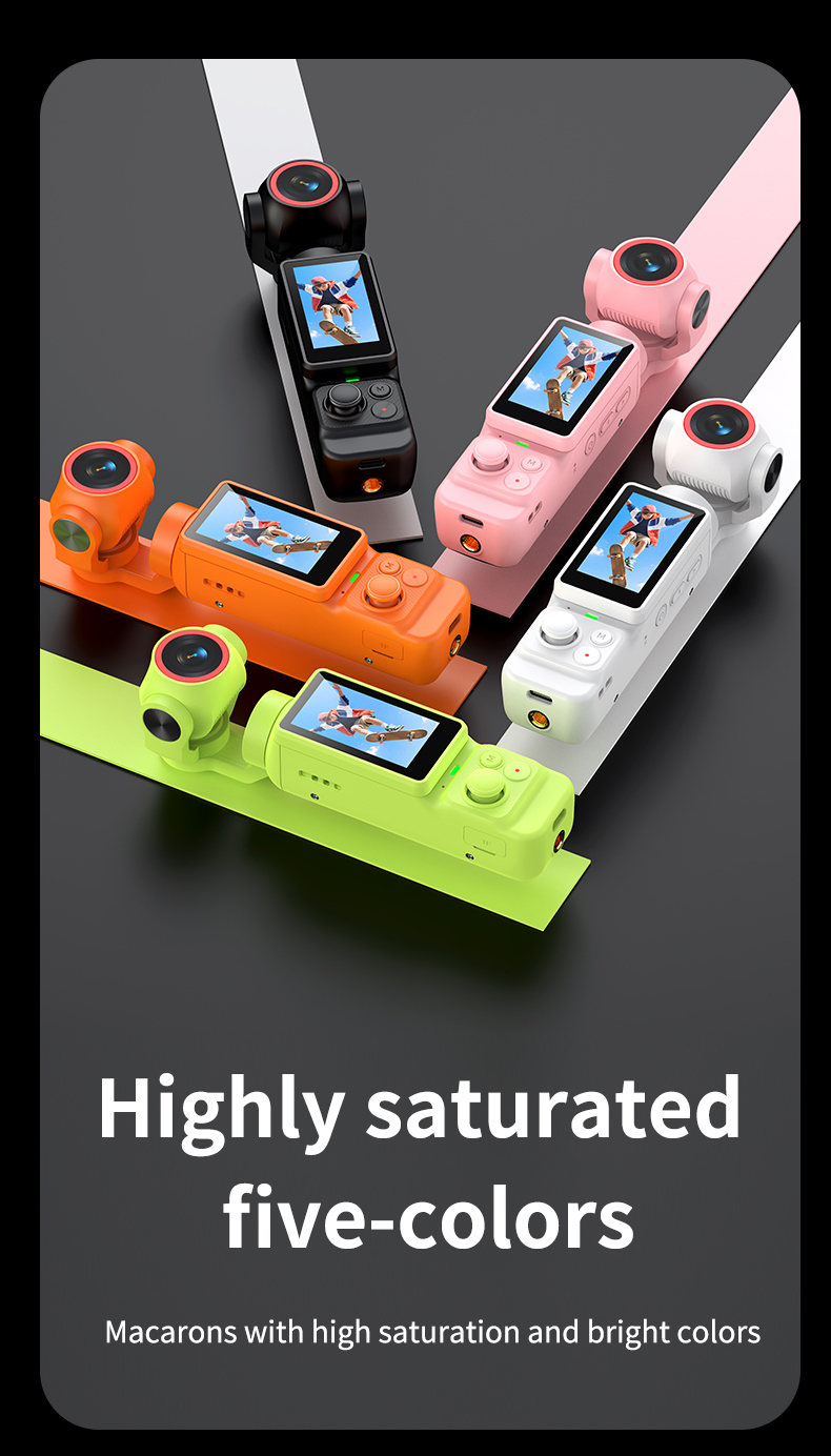 LK036 Intelligent Face Tracking Action Camera Wi-Fi Touch Screen 1080P Video