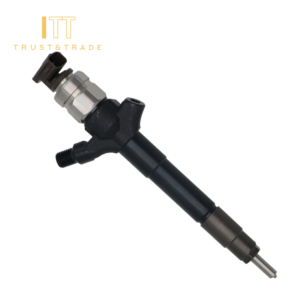 Original Parts New Aluminum Common Rail Diesel Fuel Injector 095000-9560 1465A257 for L200 Engine