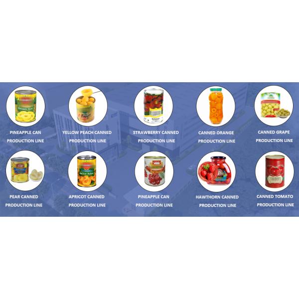 Leadworld Автоматическая линия по производству фруктовых консервов из клубники