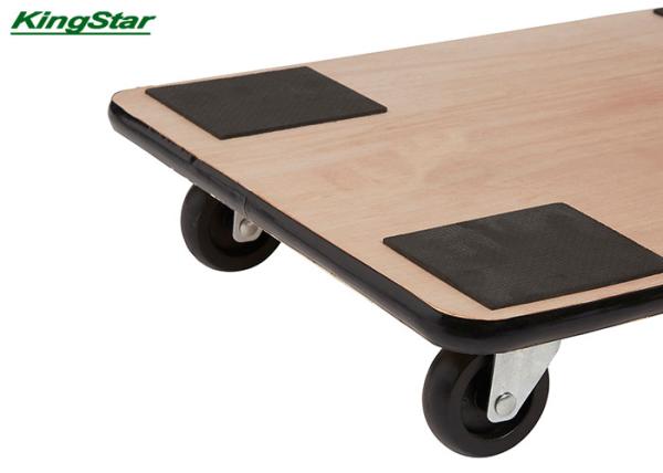 Safe Furniture Removal Dolly , Plywood Piano Moving Dolly Platform Cart