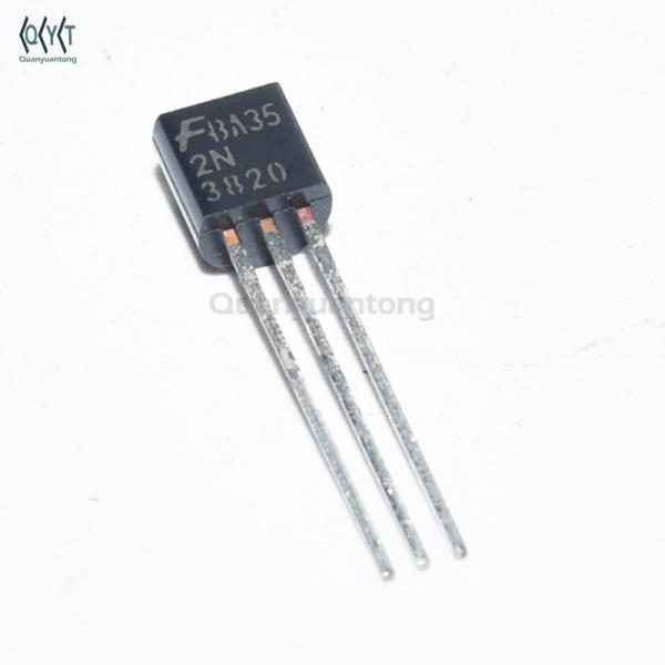 2N3820 3820 MOSFET JFET P-Channel 20V 350mW Through Hole TO-92 Original and New