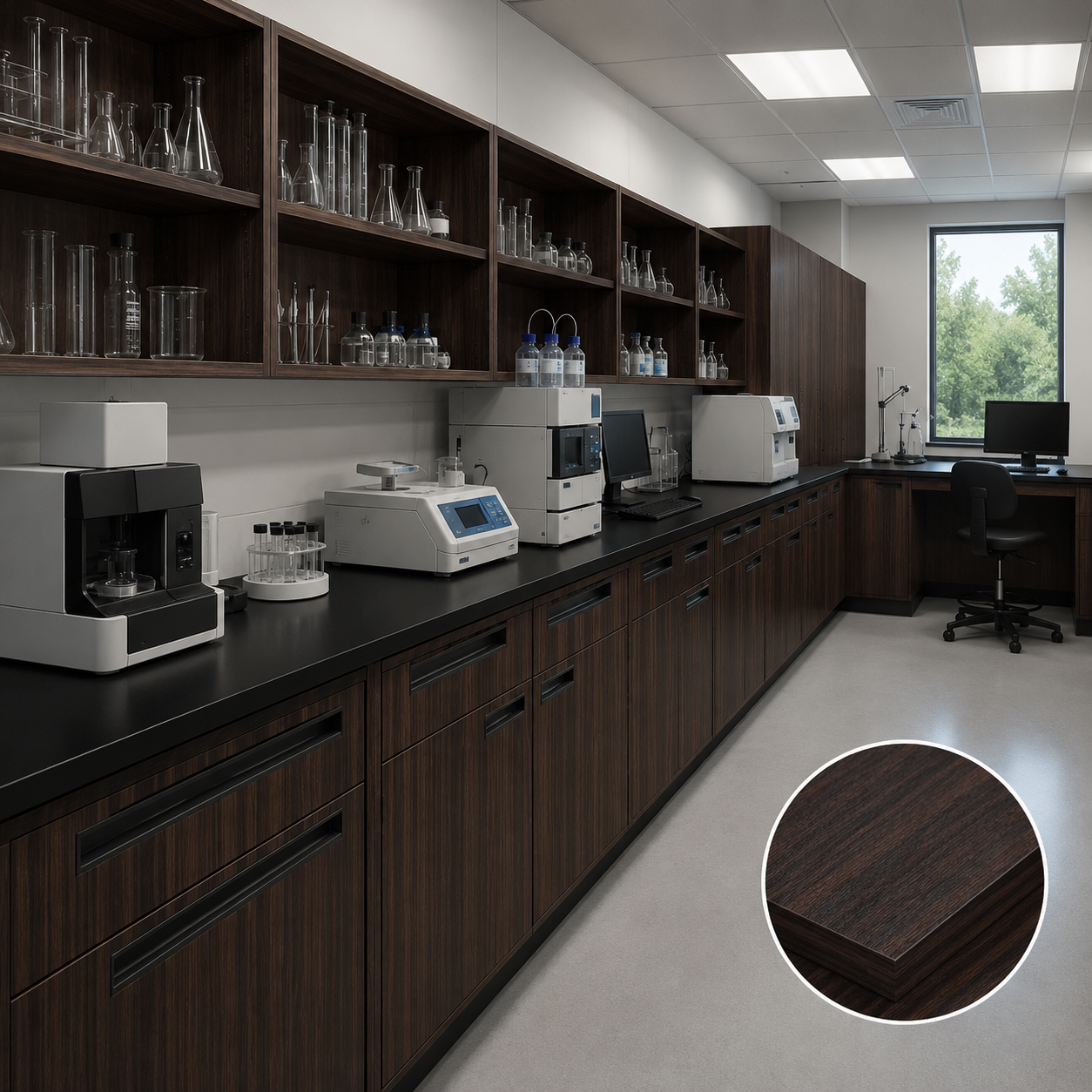 Factory Direct Phenolic Compact Laminate Lab Table Top for All Types Laboratory Furniture