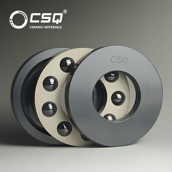 Rolamentos de esferas cerâmicos cerâmicos completos do nitreto de silicone Si3n4 do carregamento empurrado