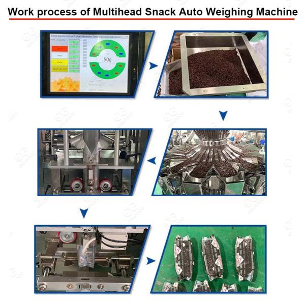 LK420 Multihead Weigher Packing Machine Nuts Packaging Machine (150-1500ml)