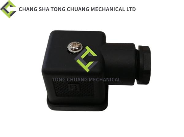 Zoomlion And Sany Concrete Pump Parts Multi Way Valve Solenoid Plug For Have 7709 050b