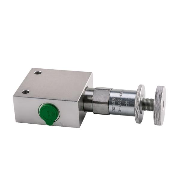 Manifold Hydraulic Valve Block Hydraulic Motor Cushion Valve For Rotary Excavator