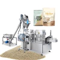 A alimentação automática do saco pulveriza a máquina de embalagem multi estação bebida contínua