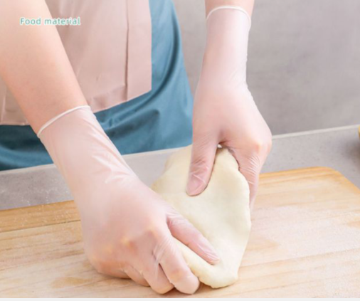 4.5g/Pc Household Disposable Vinyl Glove 9 Inches Vinyl Medical Exam Gloves