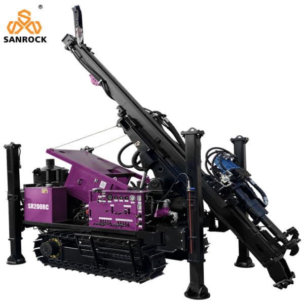 Core Drilling Rig Equipment Rotary Torque 6000N. M Hydraulic Reverse Circulation Drilling Rig Machine