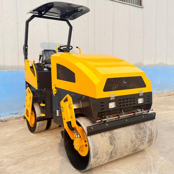 Hot Sale Double Drum Roller Mini Road Roller Compactor 3.5ton Mini Road Roller Compactor