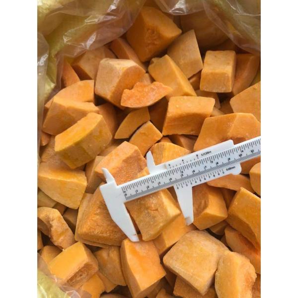 BRC HACCP Certified IQF Vegetables Hot Products with Factory Price Organic Frozen Pumpkin