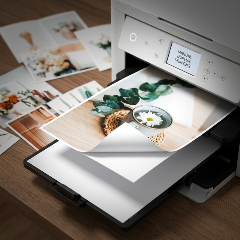 Coated Inkjet Adhesive Paper 135g A4 A3 Adhesive Glossy Paper High Resolution