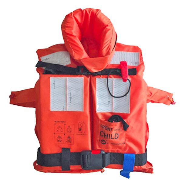 Marine Adult Swim Vest Polyester Material EPE Foam Buoyancy 610 * 320 * 115mm