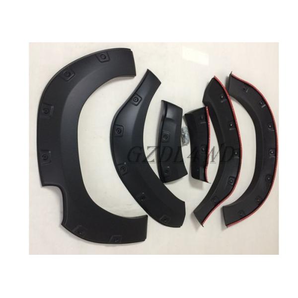 Front And Rear TRD Matt Black 4x4 Wheel Arch Flares For Toyota Hilux Revo Rocco