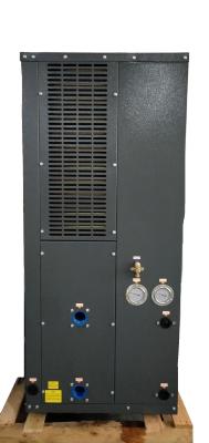 50KW baixa temperatura piscina inverter bomba de calor descarga lateral
