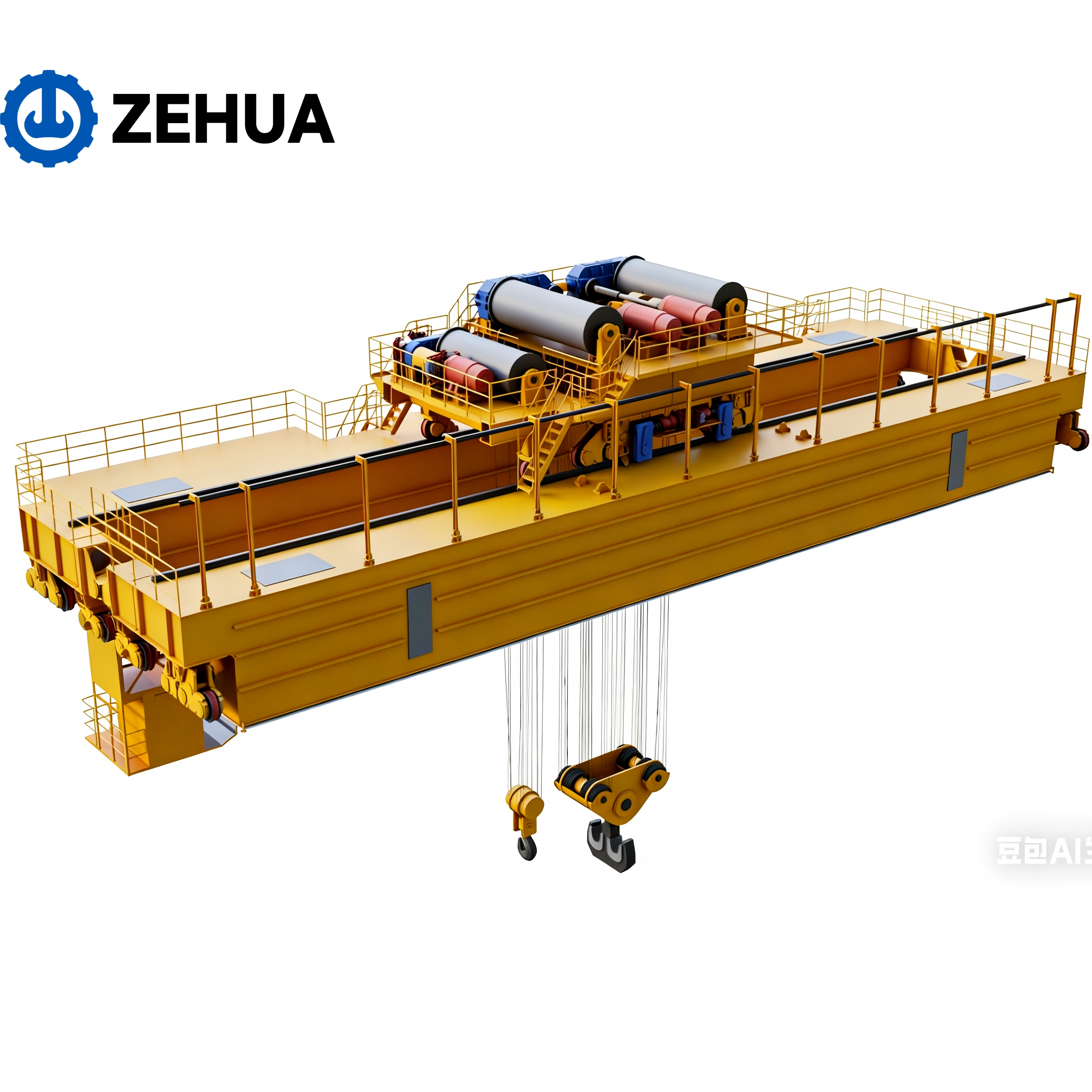 YZ Casting Overhead Crane Double Beam Cast Bridge Overhead Crane Metallurgical Casting Crane Ladle Crane