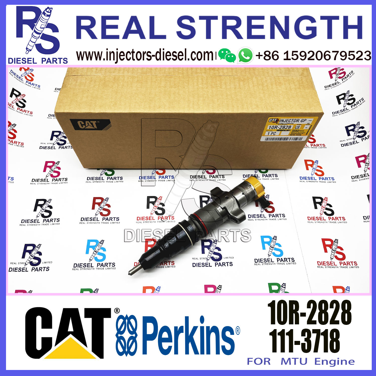Инжектор дизельного топлива 387-9436 20R-8068 10R-2828 для двигателя кота C9