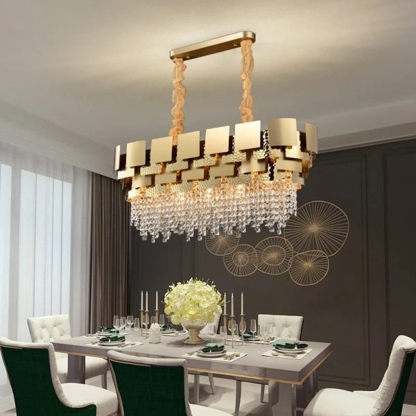 Postmodern Living Room Decoration Dining Lamps Luxury Crystal Chandelier (WH-CY-268)