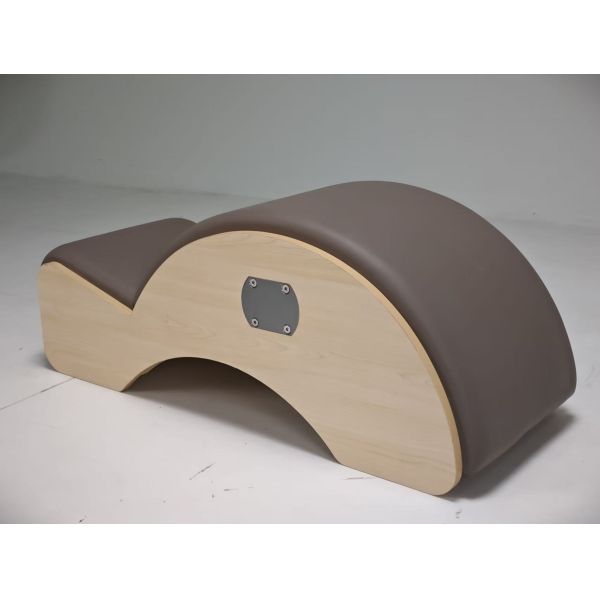 Luxury Wooden Pilates Equipment Maple Pilates Spine Corrector U+PL005B With Premium Cushioned Support Pad