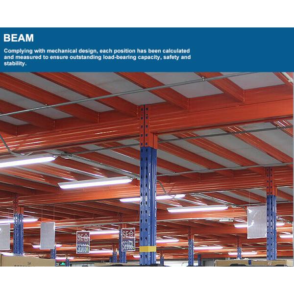 Mezzanine Floor Racking System Q235 Storage Warehouse Steel Platform