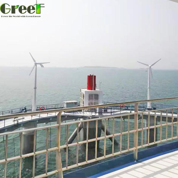 5KW Easy Residential Solar Hybrid Wind Turbine Off And On Grid System