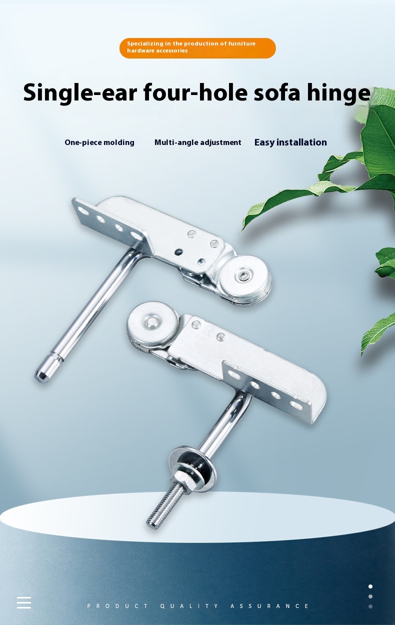 Hot Sale Metal Sofa Adjustable Headrest Mechanism Sofa Headrest Hinge Furniture Hardware Accessories