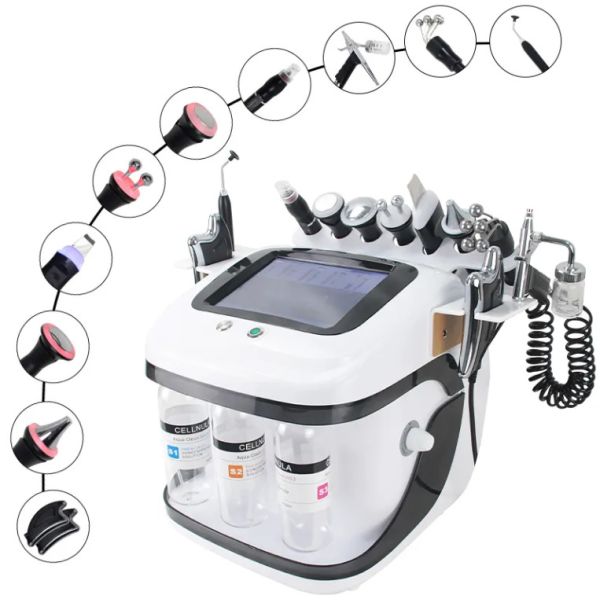 Facial Cleaning Blackhead Removal Aqua Jet Peel Oxygen Rf Hydro Microdermabrasion Machine