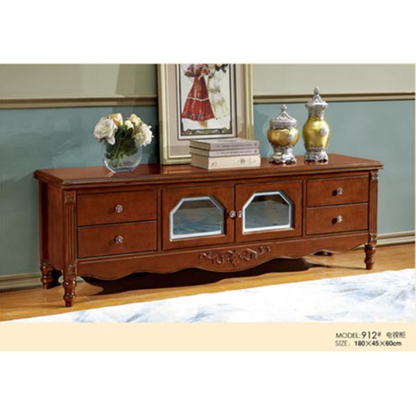 Living Room Furniture Cabinet Solid Wood Tv Stand
