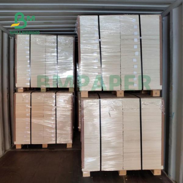 absorvente branco natural 460mm x 610mm do papel de placa da pousa-copos do copo de 0.7mm