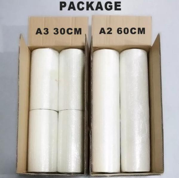 30 g de papel de transferência de sublimação de algodão branco para camisetas