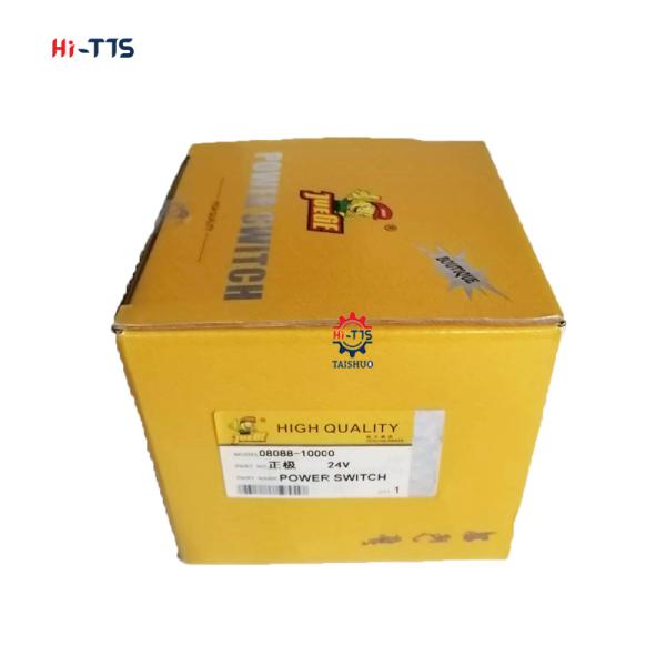 Переключатель мощности 24V реле 08088-10000 батареи переключателя мощности запасных частей экскаватора