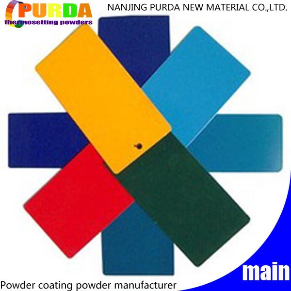 High Gloss Epoxy Polyester Powder Coating Blue RAL 5012 Chemical Resistant