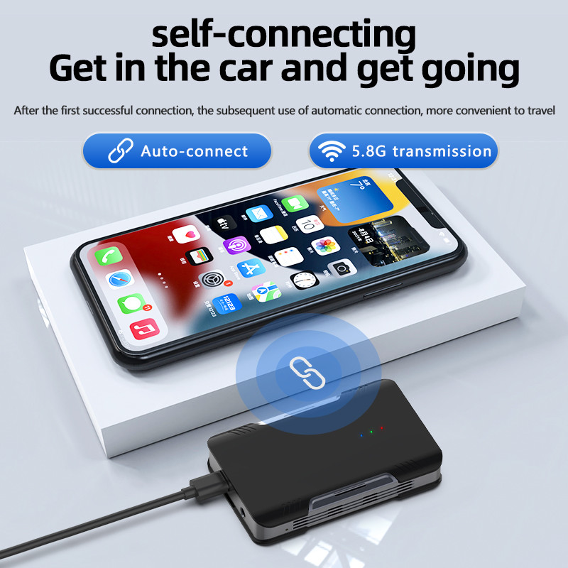 GT2 Dongle Wireless Carplay Ai Box Mini Car Player для Android и Apple