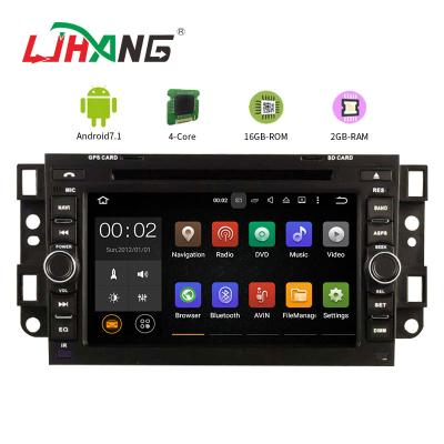 9 Inch Head Unit Chevrolet Car DVD Player GPS Navigation With Free Map Card