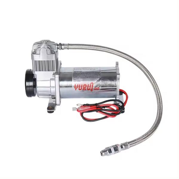 Truck Offroad Metal Air Ride Pneumatic Dc12v Car Air Compressor With Tank Suspension Pump