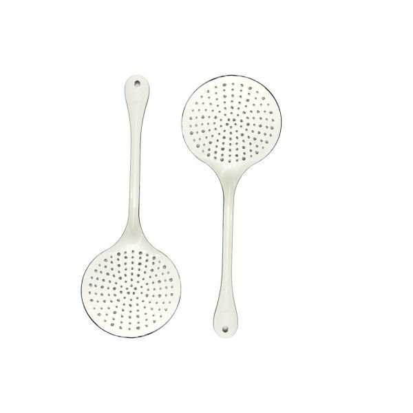304 Stainless Steel Rim Spaghetti Serving Fork Pasta Spoon With Teeth Custom Size