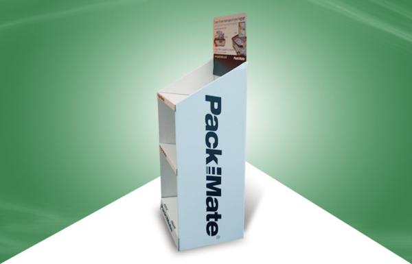 Stable Three Shelf Cardboard Display Stands for Underware Fashion Products